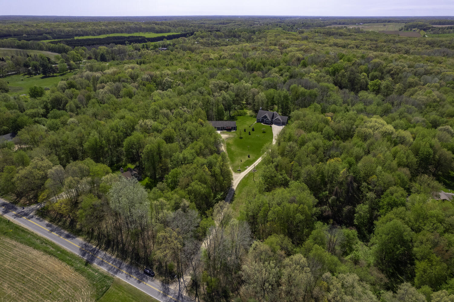 8869 Bever Road Delton, MI 49046 - Photo 61 of 74 WM8869beverdrone-1