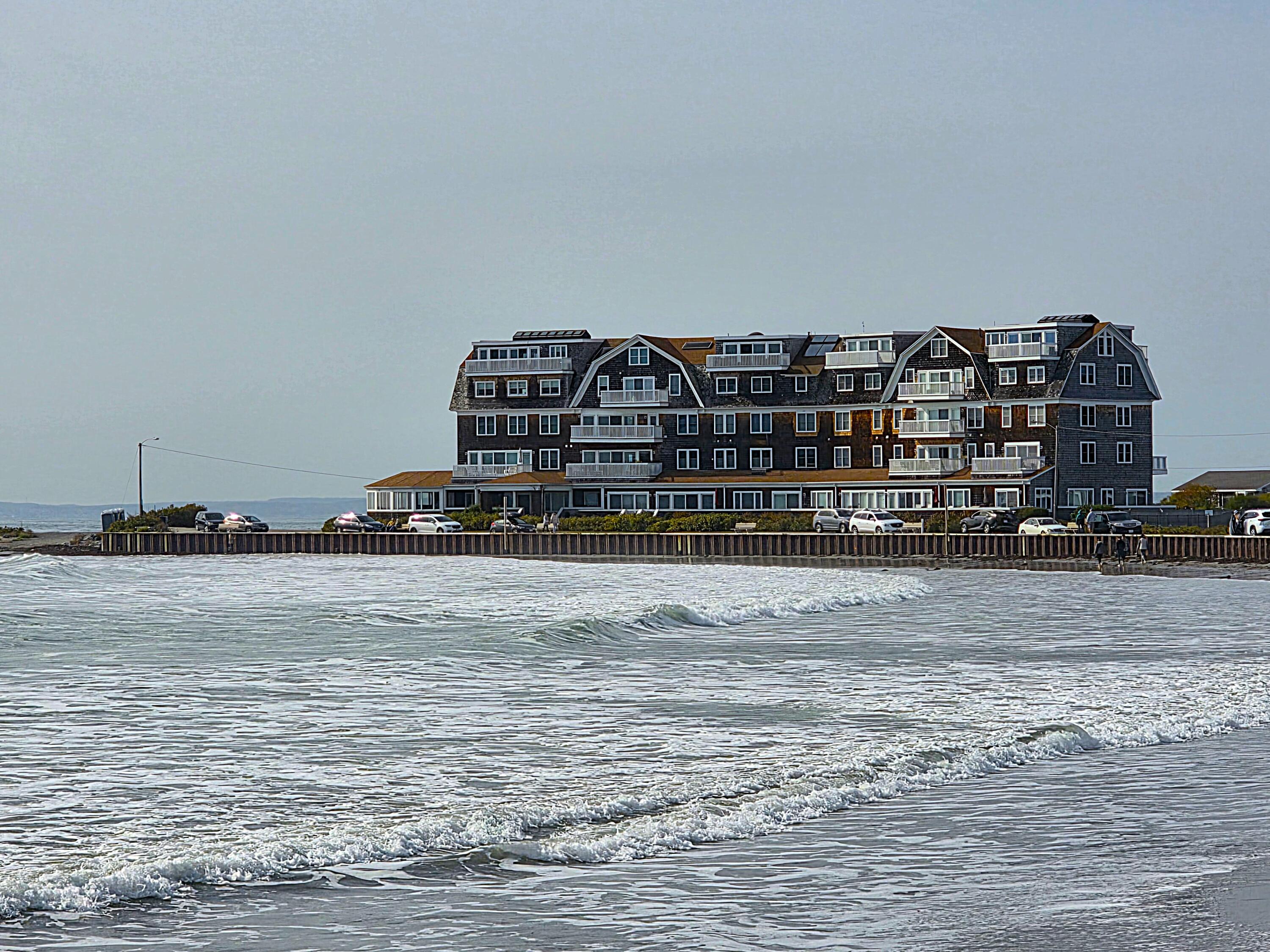 147 Beach Avenue, Unit 42 Kennebunk, ME 04043 - Photo 41 of 42 CLOSE UP HORIZONTAL BEACH SURF & BUILDIN