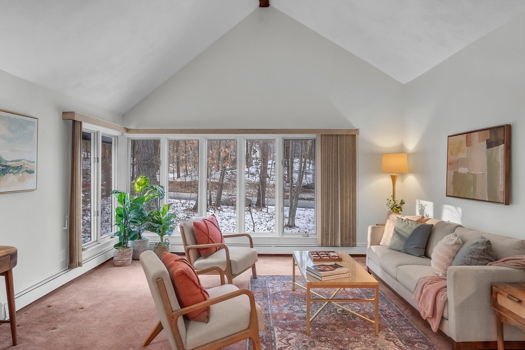 117 Waite Road Boxborough, MA 01719 - Photo 5 of 37 a living room with furniture and a large window