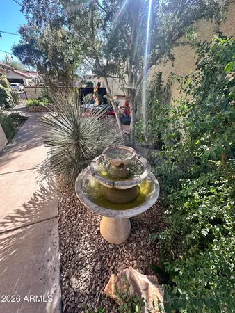 a view of a bird of a house