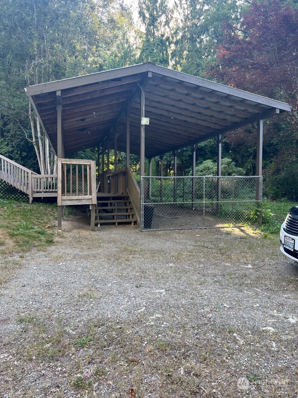 41528 Center Street Concrete, WA 98237 - Photo 23 of 25 a view of a house with backyard and porch