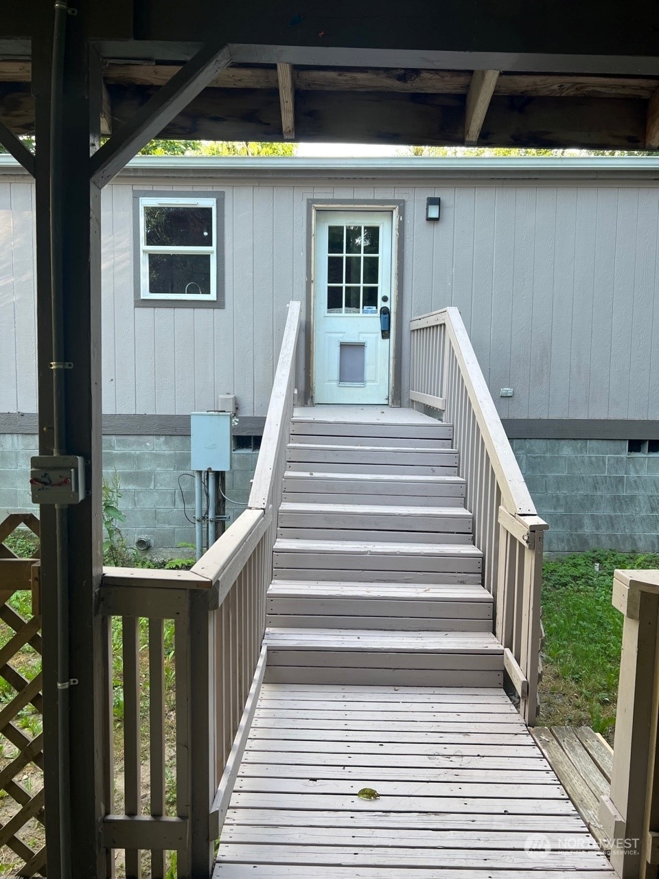 41528 Center Street Concrete, WA 98237 - Photo 6 of 25 a view of a balcony with door