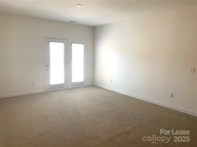 a view of empty room