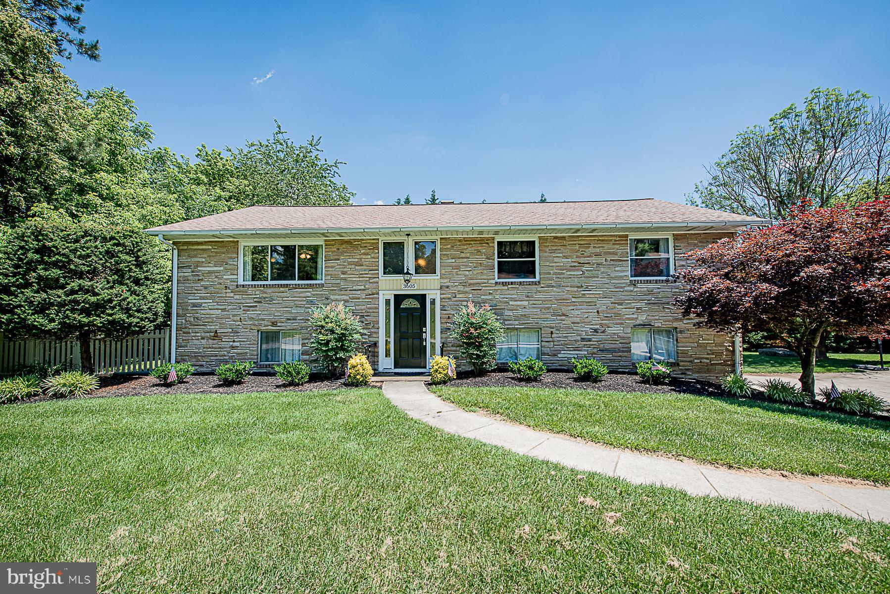 3605 Valley Road Ellicott City, MD 21042 - Photo 1 of 34 Large flat front lawn.