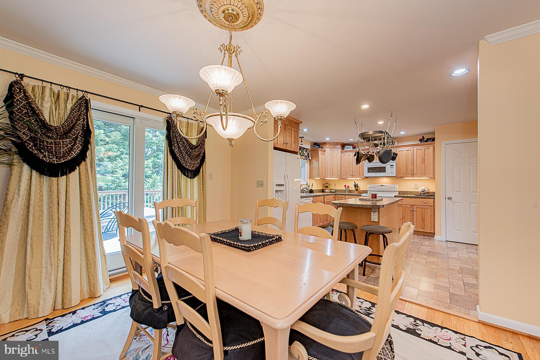3605 Valley Road Ellicott City, MD 21042 - Photo 23 of 34 Dining Room looking into the Kitchen