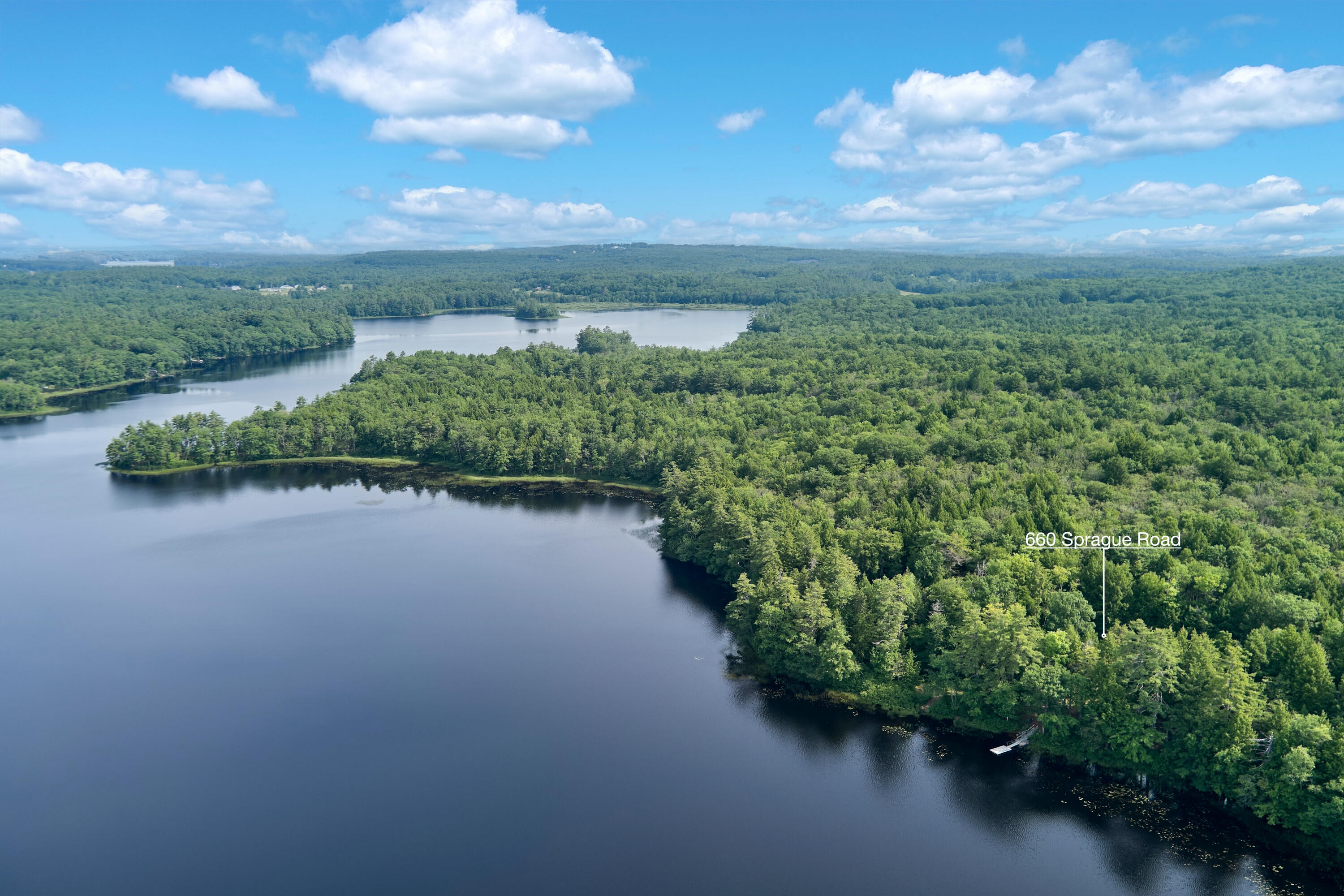 660 Sprague Road Waldoboro, ME 04572 - Photo 39 of 45 Aerial view