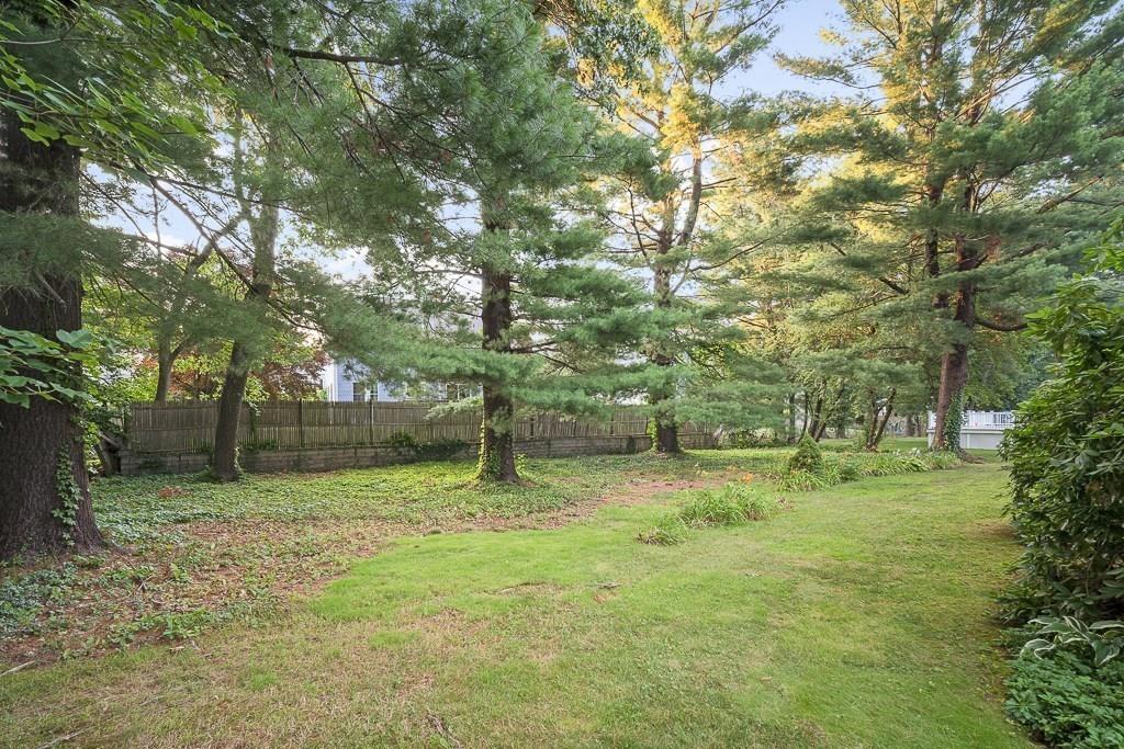 93 Meadowbrook Road Needham, MA 02492 - Photo 33 of 34 a backyard of a house with lots of green space