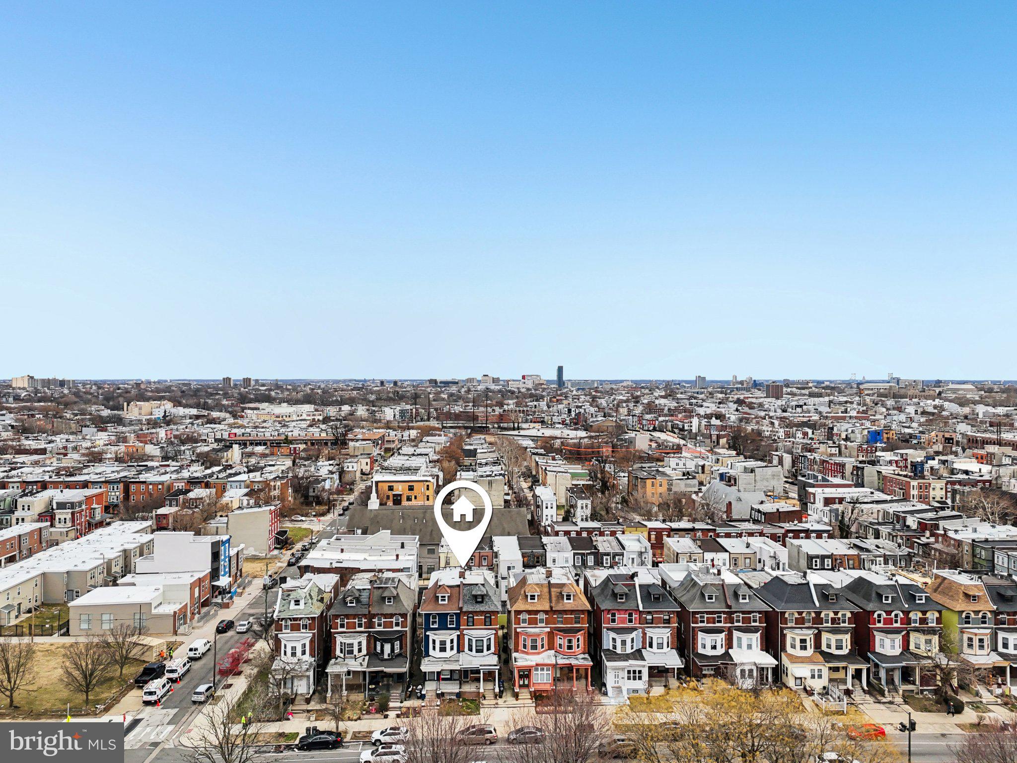 1841 North 33rd Street Philadelphia, PA 19121 - Photo 27 of 29 an aerial view of a city
