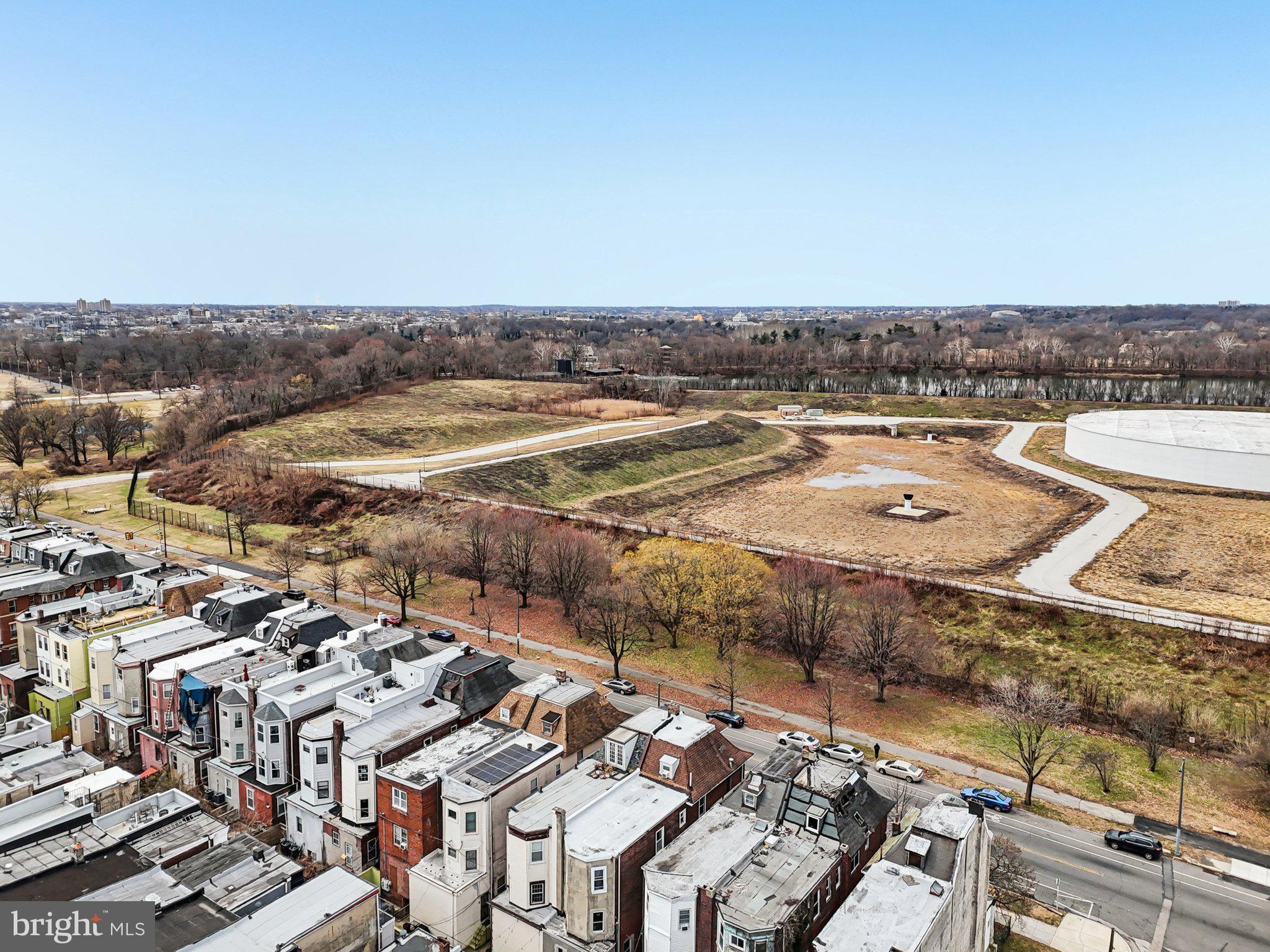 1841 North 33rd Street Philadelphia, PA 19121 - Photo 29 of 29 an aerial view of residential houses with outdoor space