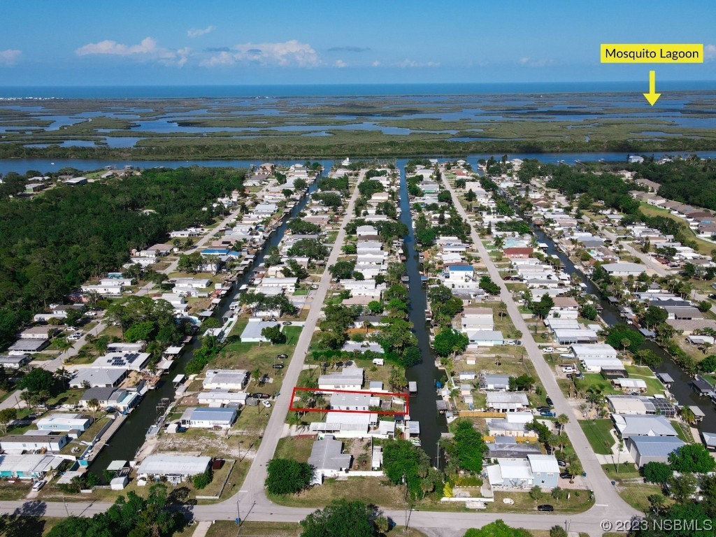 106 Charles Street Edgewater, FL 32141 - Photo 88 of 89 a view of city and ocean