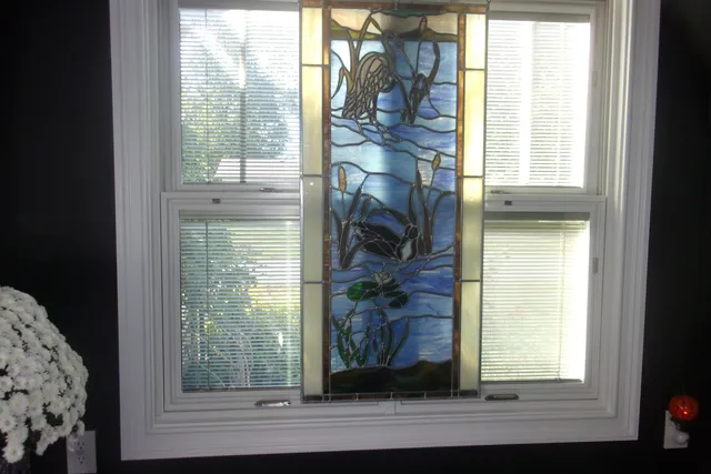 a view of a entryway door