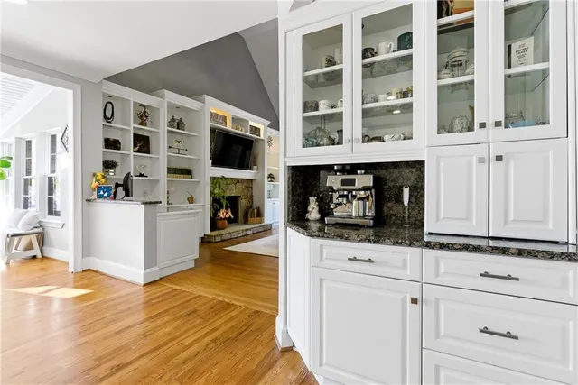 a living room with furniture or couch and a window