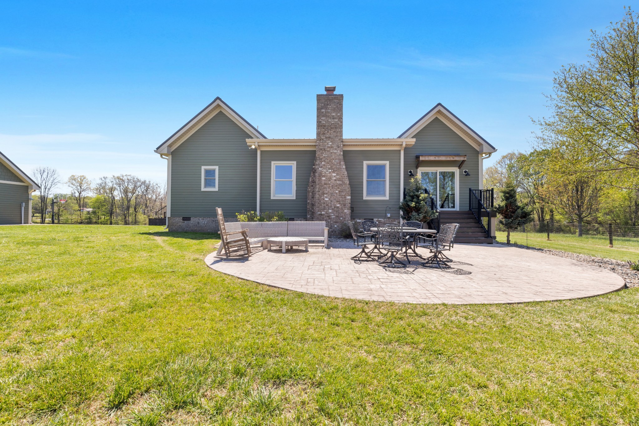 3988 Fykes Grove Road Cedar Hill, TN 37032 - Photo 43 of 50 a view of a house with swimming pool and a yard