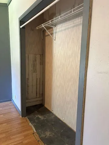 a view of front door