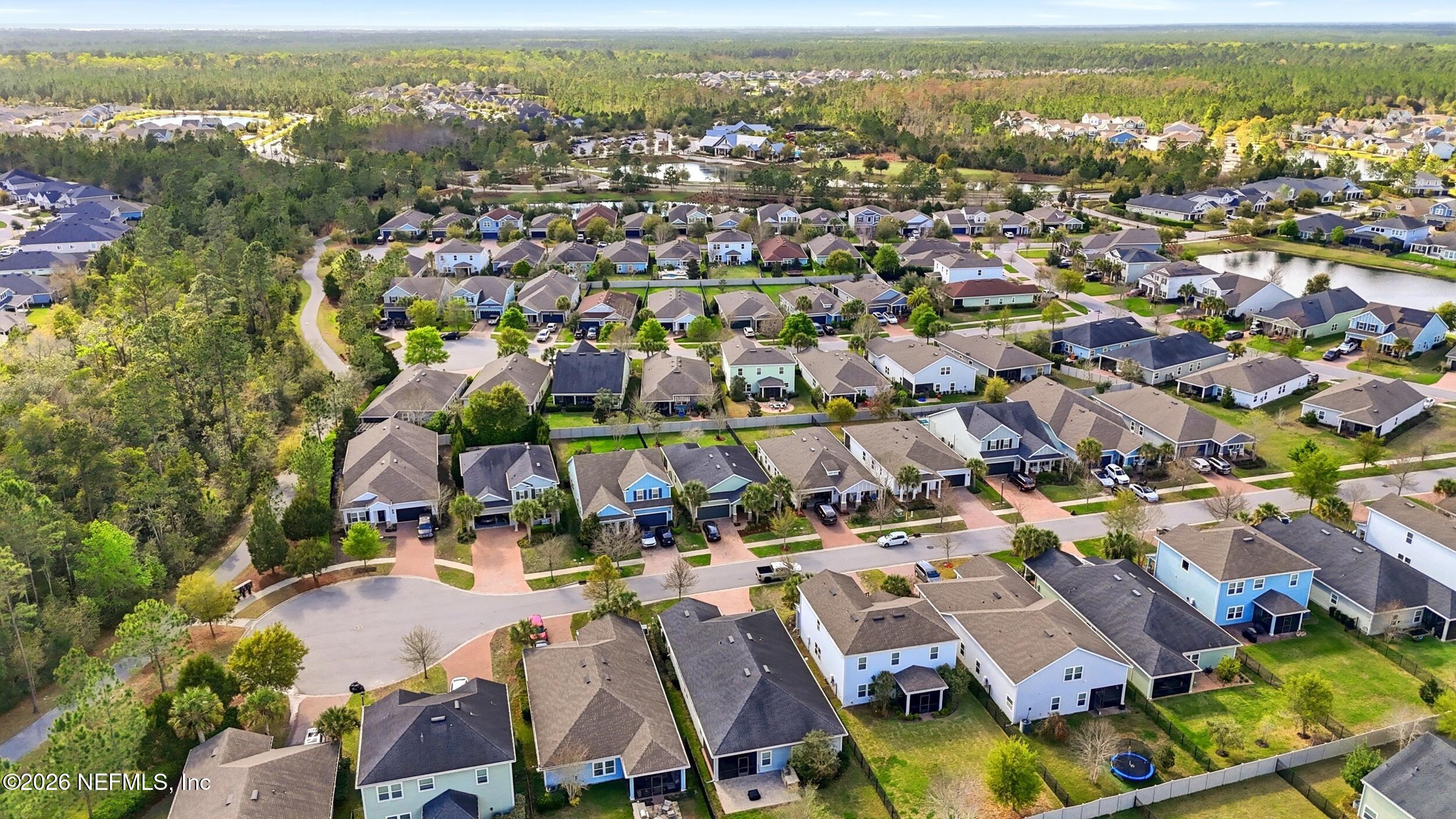 113 Howell Court St. Augustine, FL 32092 - Photo 4 of 63 an aerial view of residential houses with outdoor space