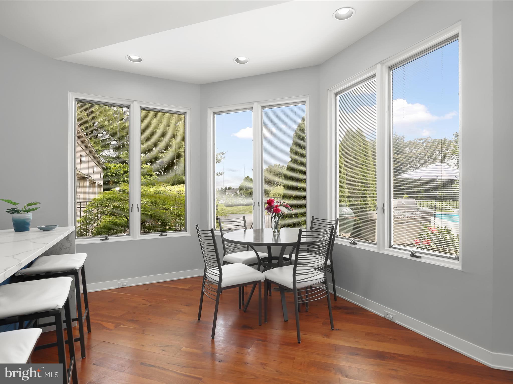 11054 Gaither Farm Road Ellicott City, MD 21042 - Photo 37 of 122 Breakfast Nook Overlooking Pool