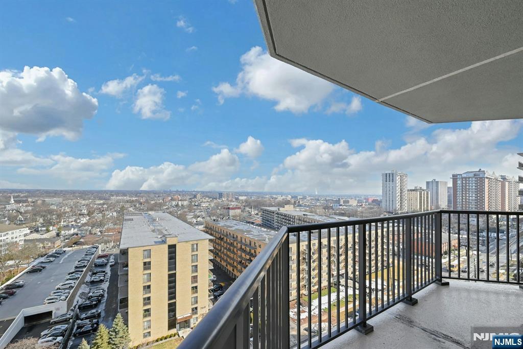 245 Prospect Avenue, Unit 12B Hackensack, NJ 07601 - Photo 4 of 33 a view of city from balcony