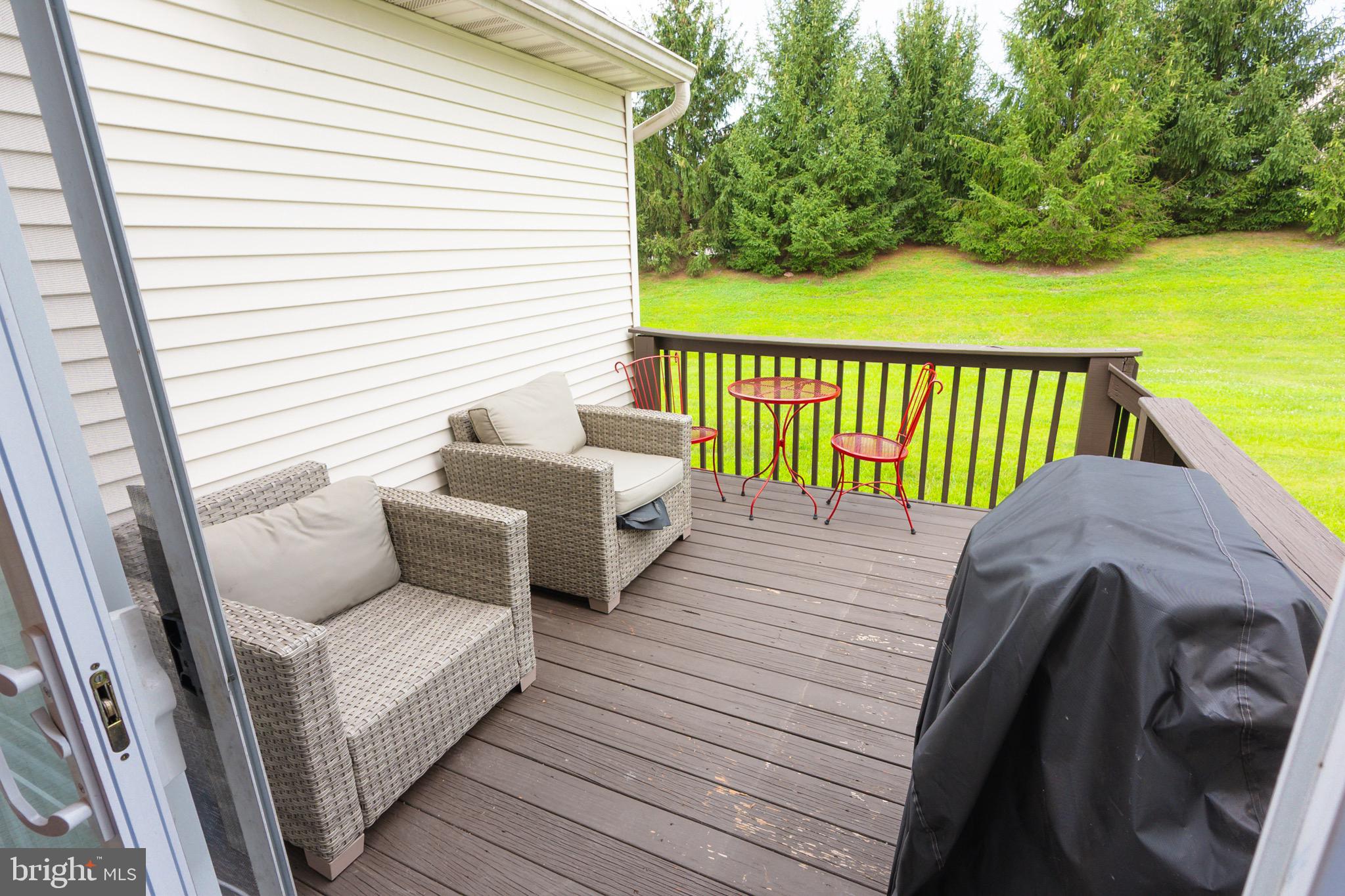 21 White Pine Gulch Reading, PA 19607 - Photo 14 of 35 a balcony with furniture and garden view