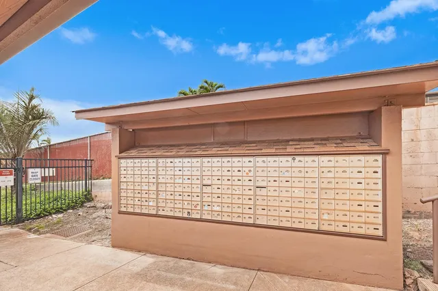 a sign on the side of a building