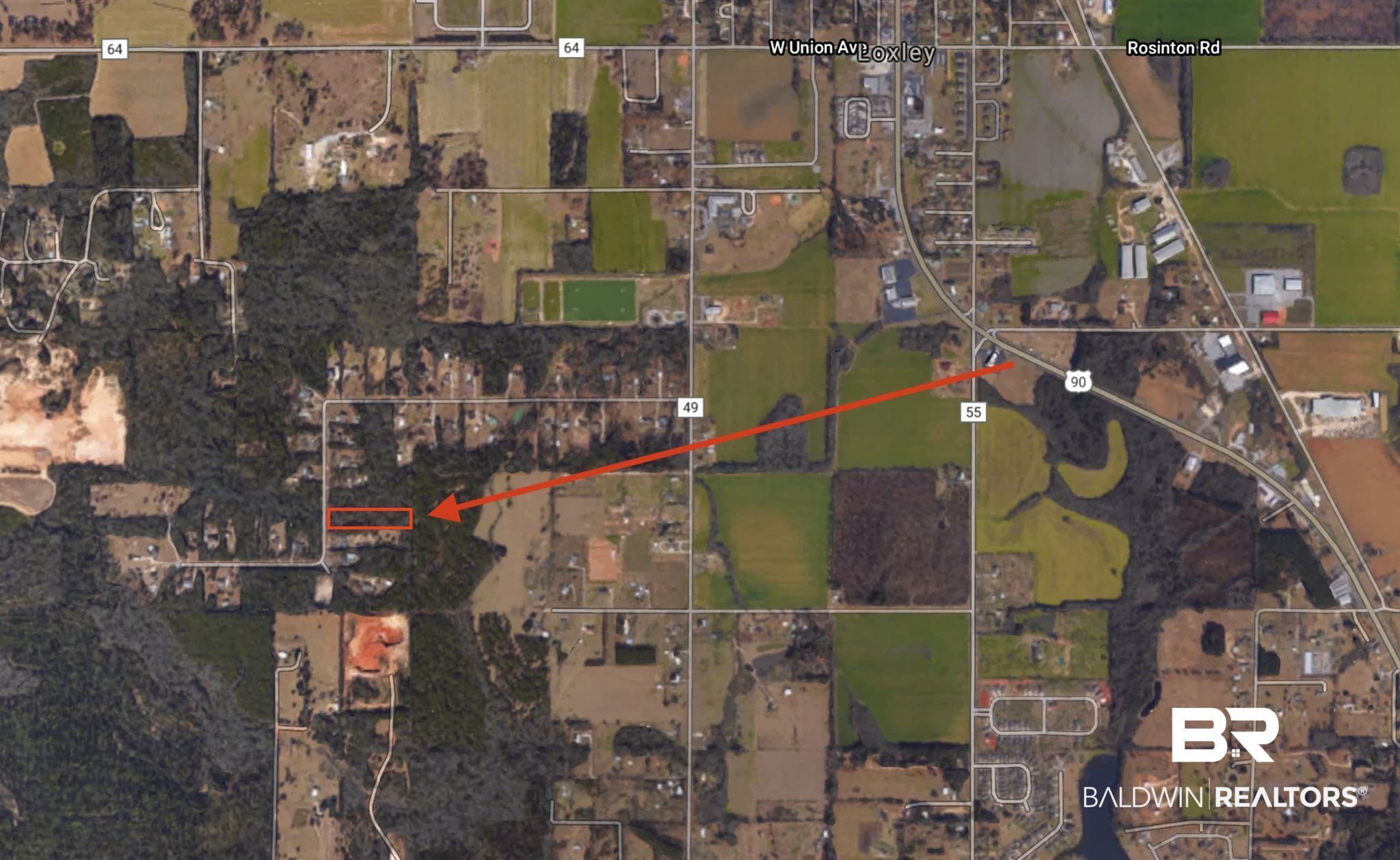 Timber Ridge Drive Loxley, AL 36551 - Photo 6 of 11 Area - Map View
