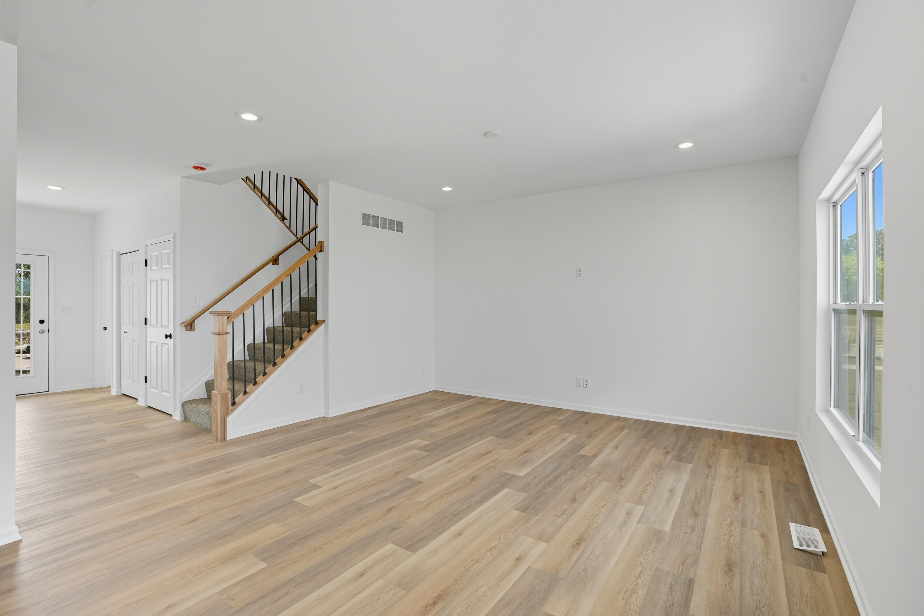 5800 Buck Lane Portage, IN 46368 - Photo 3 of 21 a view of entryway with wooden floor