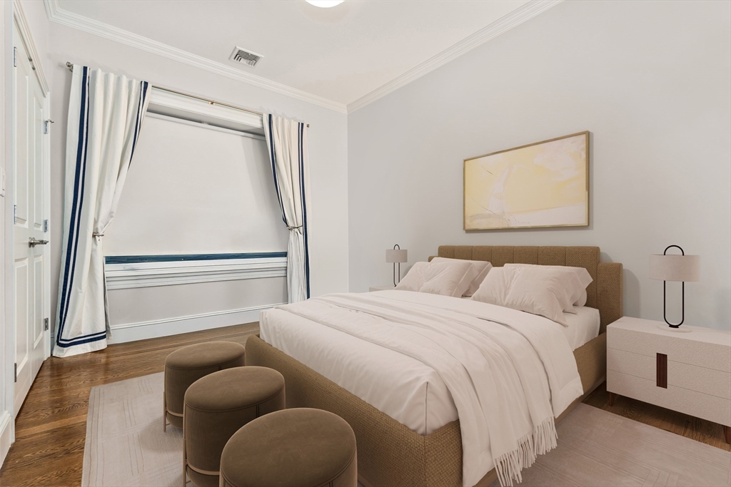 1471 Beacon Street, Unit 5 Brookline, MA 02446 - Photo 25 of 28 a bedroom with bed and a window