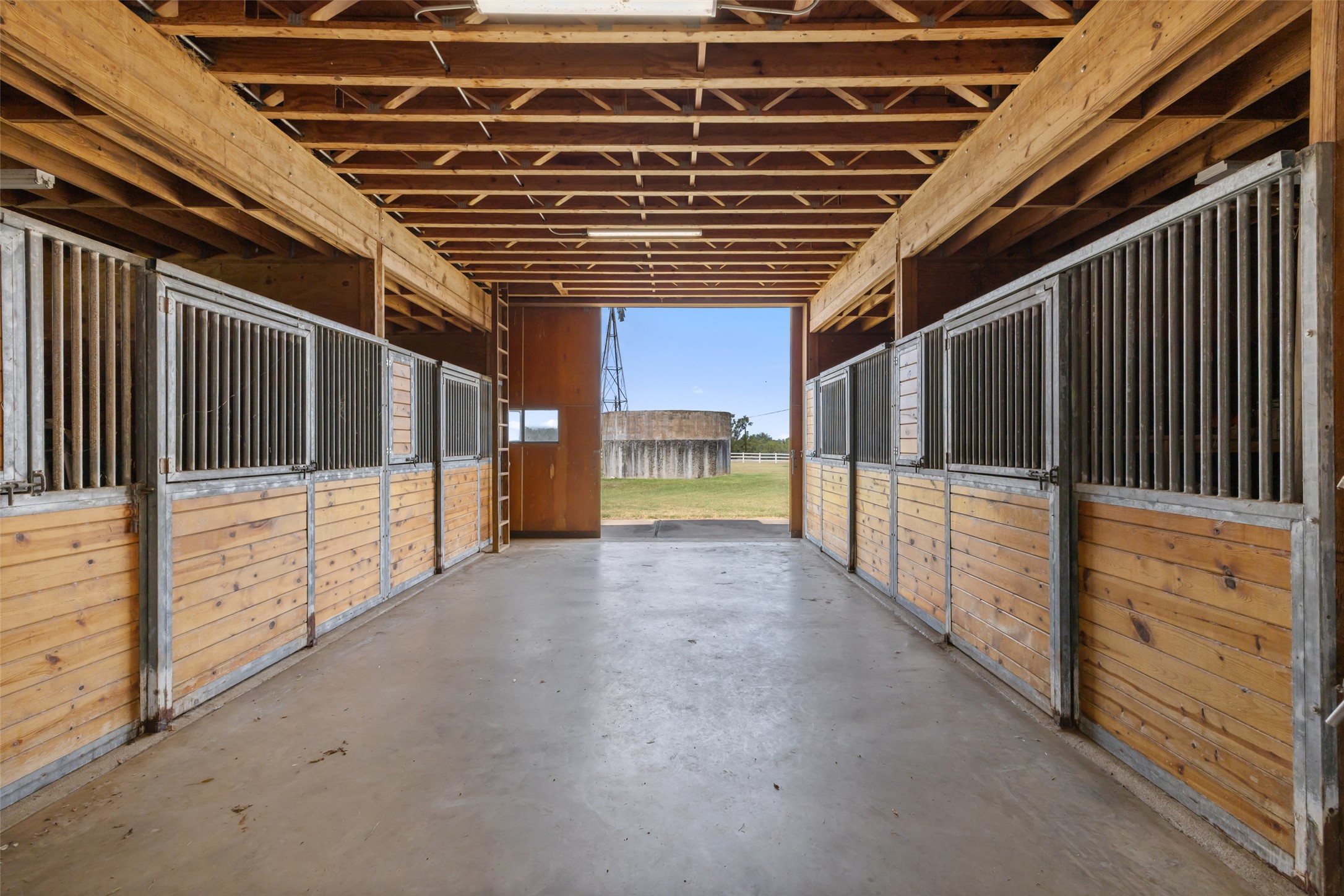 4529 Ranch Road 3347 Round Mountain, TX 78663 - Photo 32 of 36 Barn Stalls