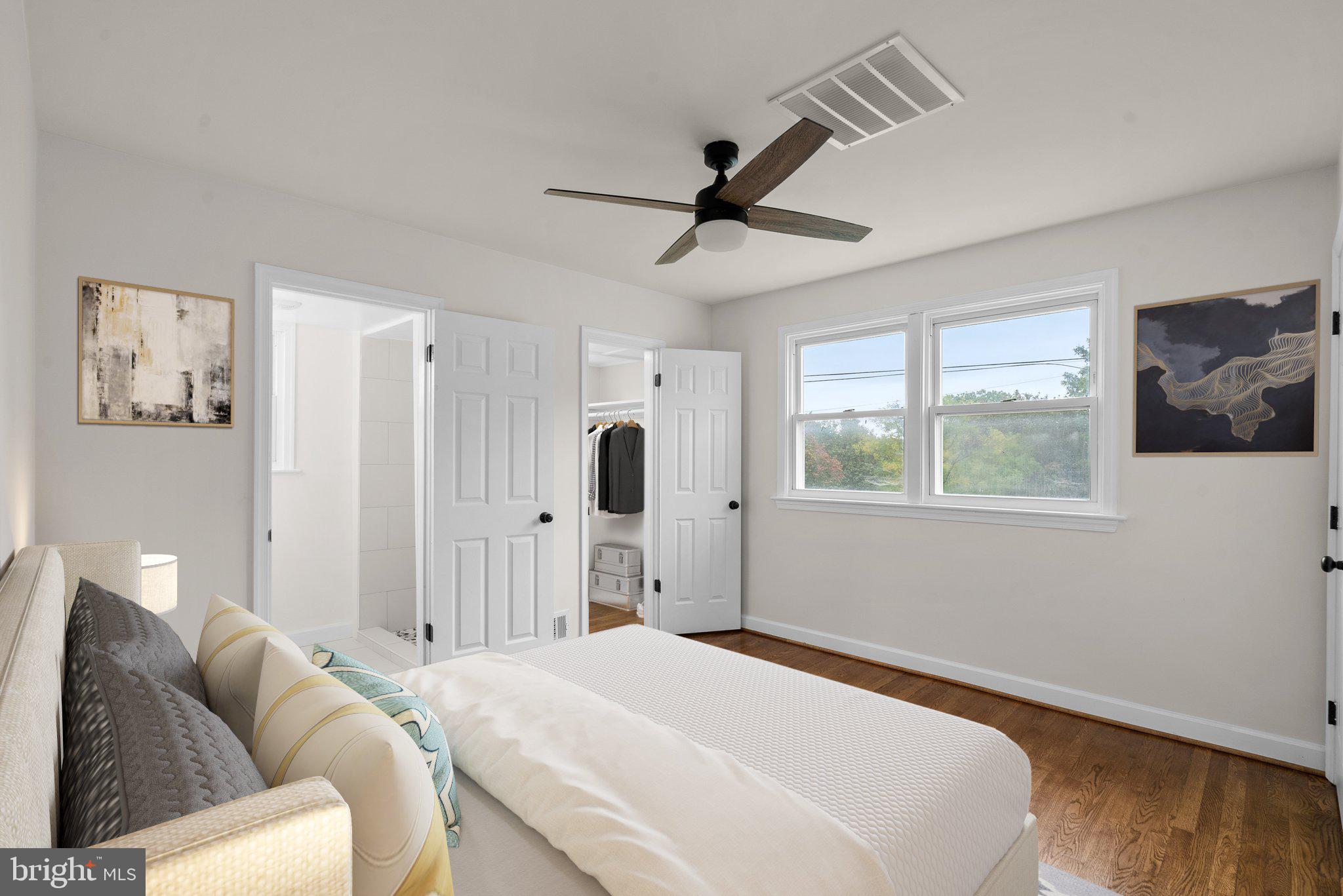 8303 Legation Road New Carrollton, MD 20784 - Photo 13 of 33 Virtually Staged / Primary Bedroom