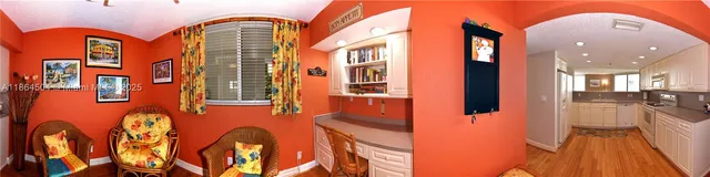 a view of a entryway with furniture