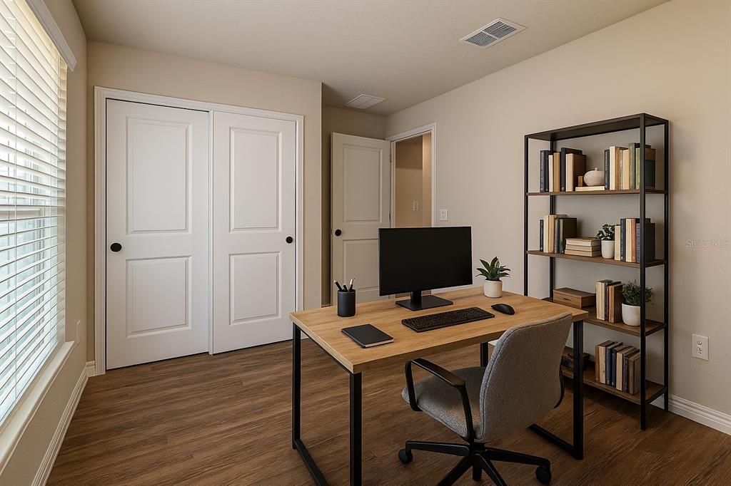 46 Ash Road Ocala, FL 34472 - Photo 15 of 20 a view of a workspace with furniture