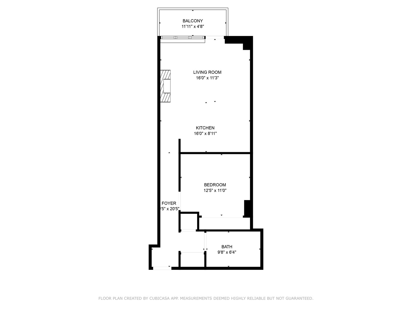 849 North Franklin Street, Unit 715 Chicago, IL 60610 - Photo 26 of 26 a picture of a floor plan