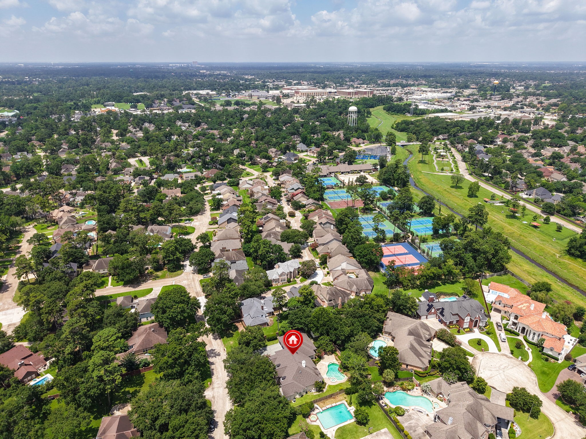 6610 Radley Drive Spring, TX 77379 - Photo 48 of 50 Note those Million+$ homes on the other sides of your fence line.