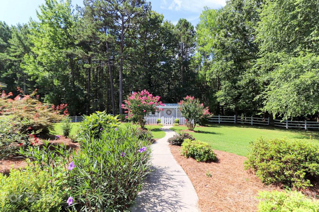 294 Holiday Road Lancaster, SC 29720 - Photo 15 of 48 a view of small garden and flowers