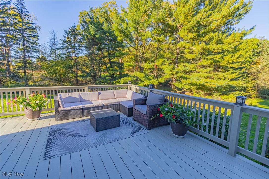 2121 South Cleveland Massillon Road Akron, OH 44321 - Photo 26 of 26 Deck featuring an outdoor hangout area