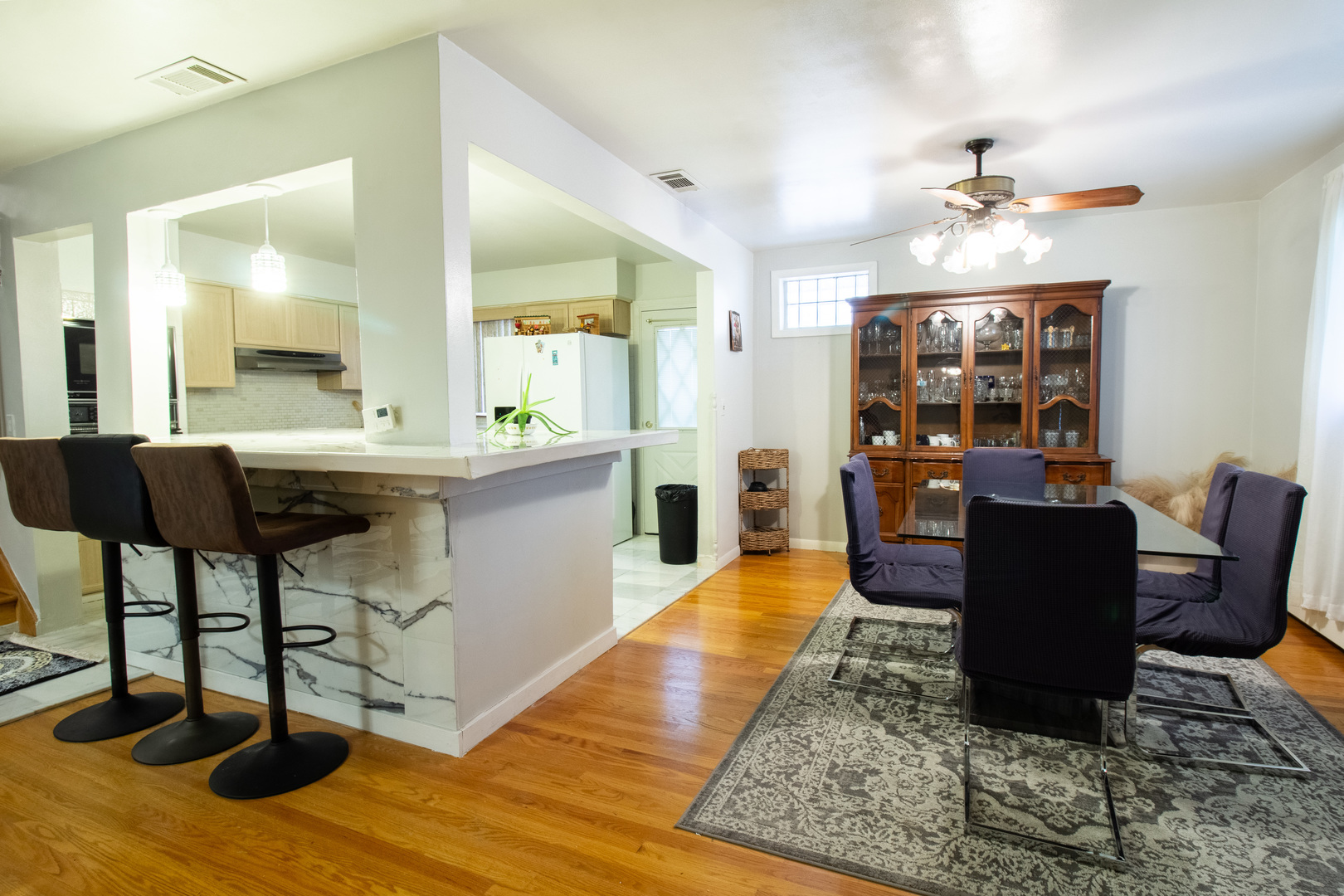 2737 Spruce Street River Grove, IL 60171 - Photo 12 of 30 a living room with furniture and wooden floor