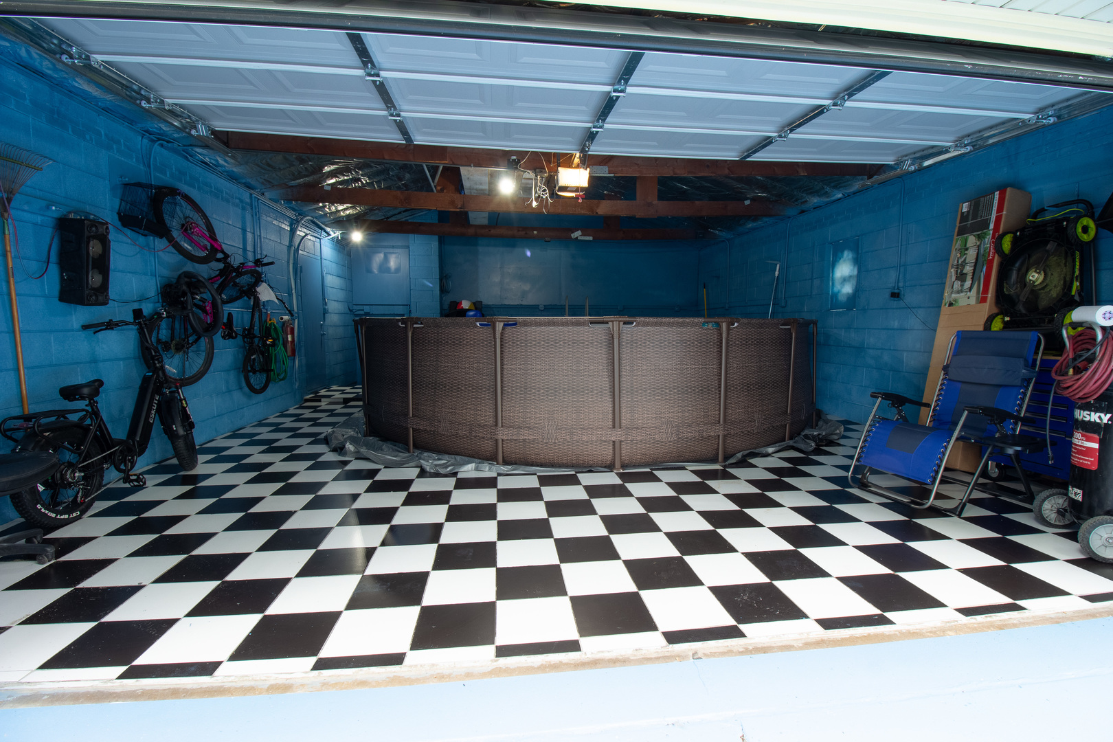 2737 Spruce Street River Grove, IL 60171 - Photo 28 of 30 a black and white checkered floor