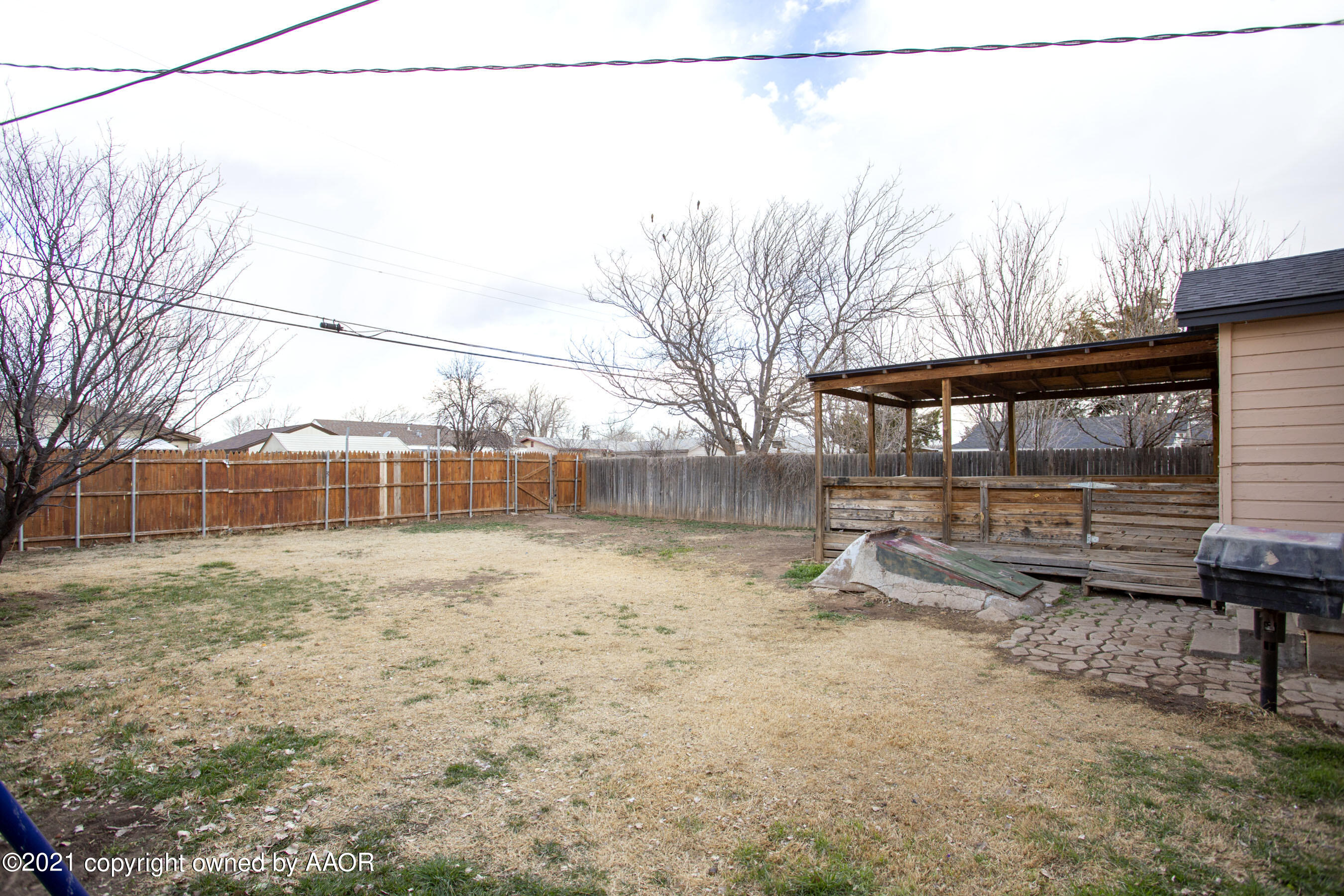 4406 South Lipscomb Street Amarillo, TX 79110 - Photo 20 of 25 Back yard