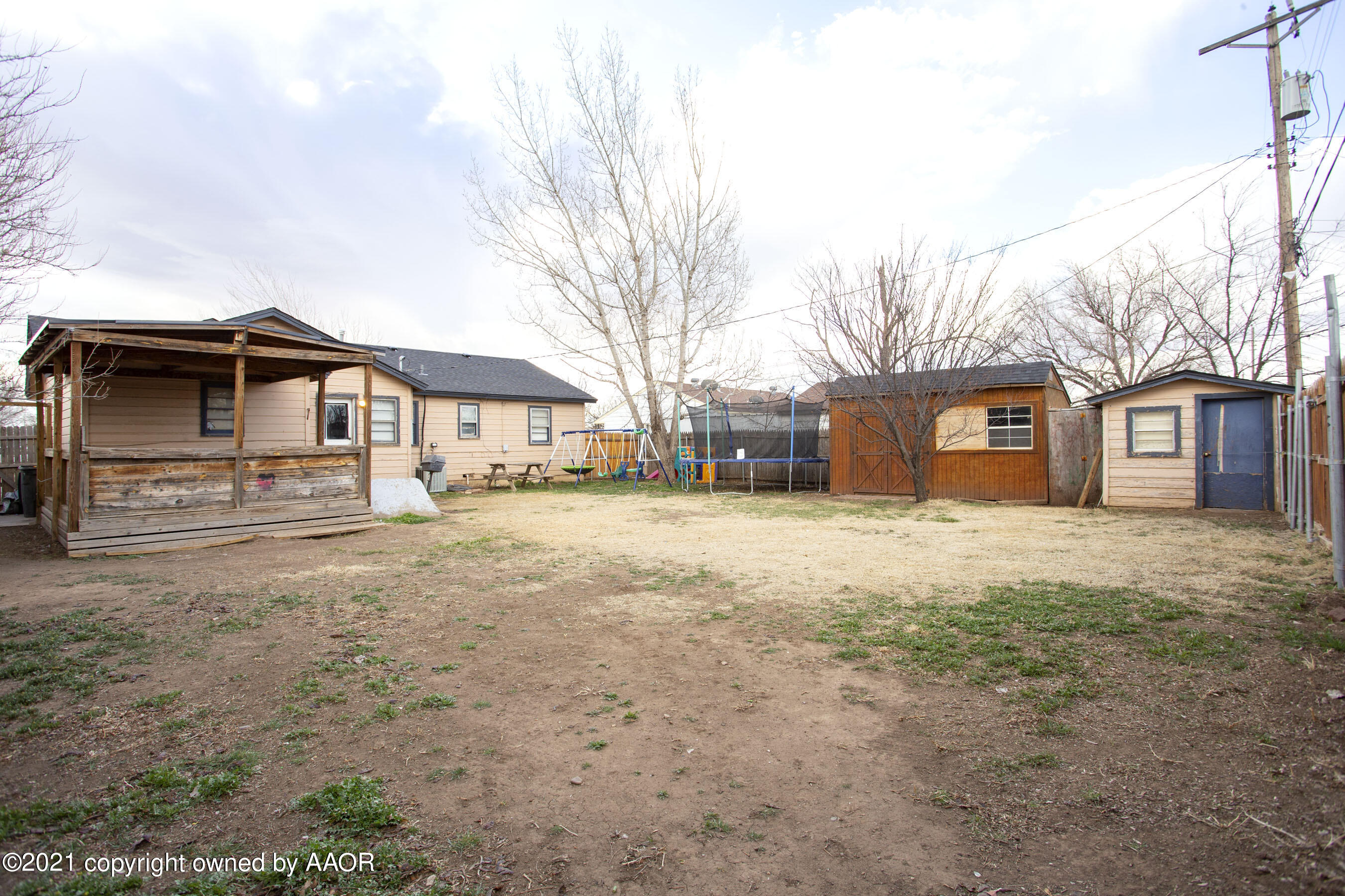 4406 South Lipscomb Street Amarillo, TX 79110 - Photo 21 of 25 Back yard
