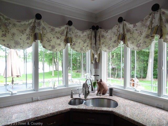 5148 Ridge Trail North Clarkston, MI 48348 - Photo 10 of 25 OUTSTANDING VIEW FROM KITCHEN.