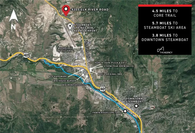 $4,500,000 | 4355 Elk River Road, Steamboat Springs, CO 80487