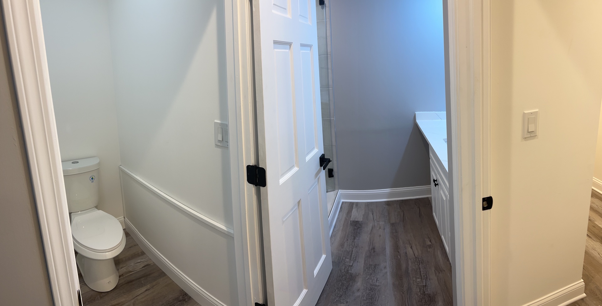 Undisclosed Address Naperville, IL 60563 - Photo 24 of 43 a bathroom with a toilet and a shower