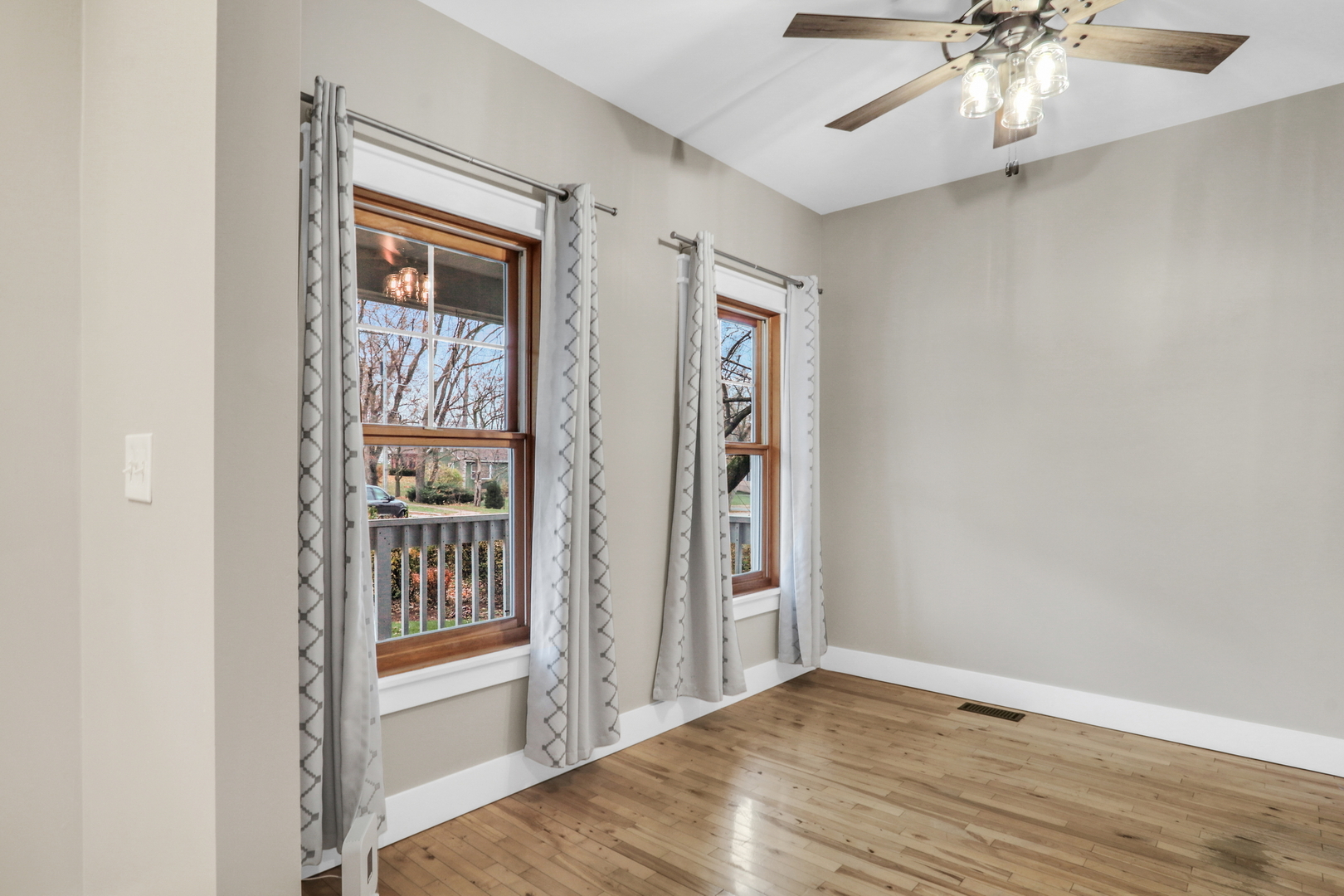 350 South Alleghany Road Grayslake, IL 60030 - Photo 24 of 54 wooden floor in an empty room with a window