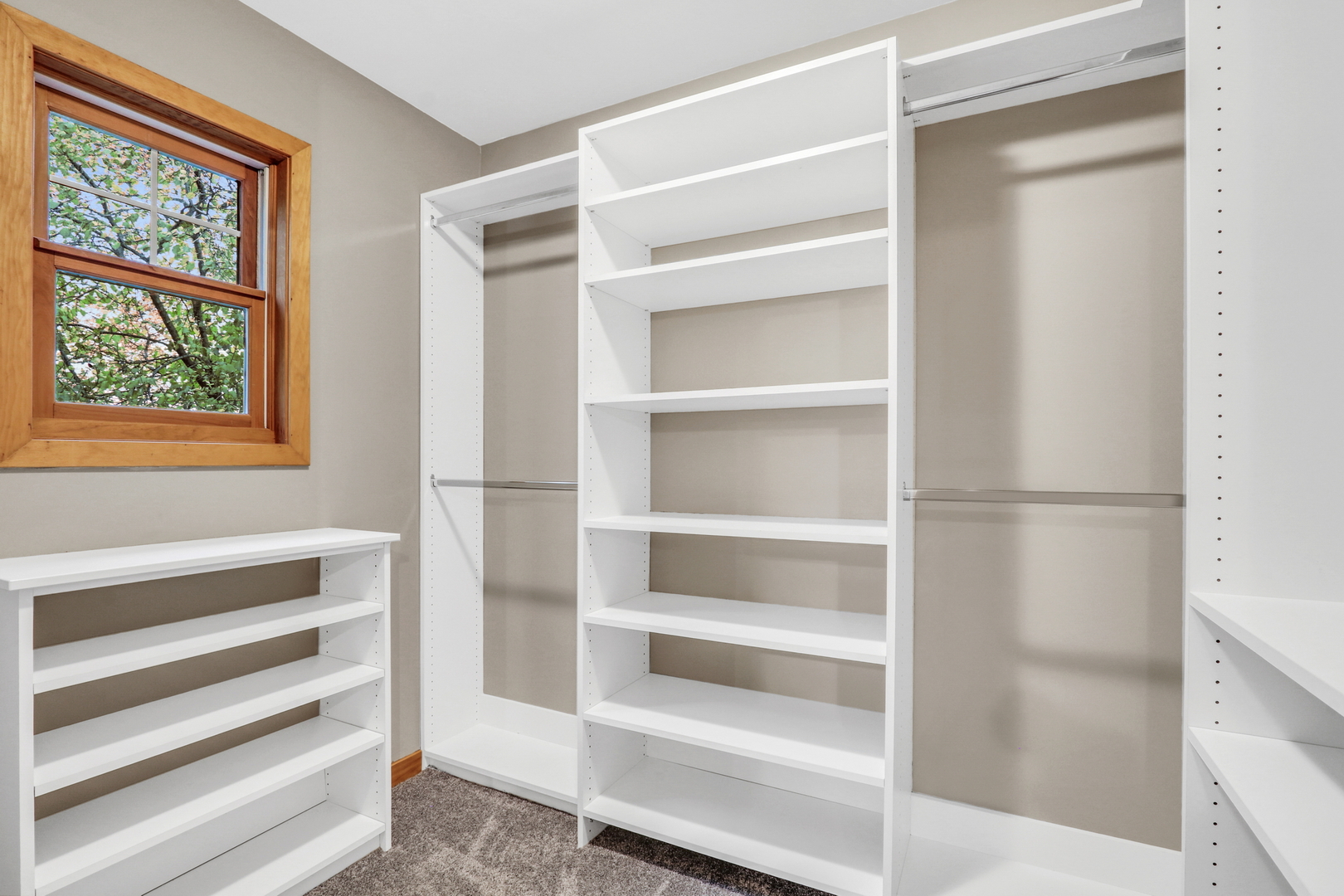 350 South Alleghany Road Grayslake, IL 60030 - Photo 32 of 54 a view of walk in closet with empty racks