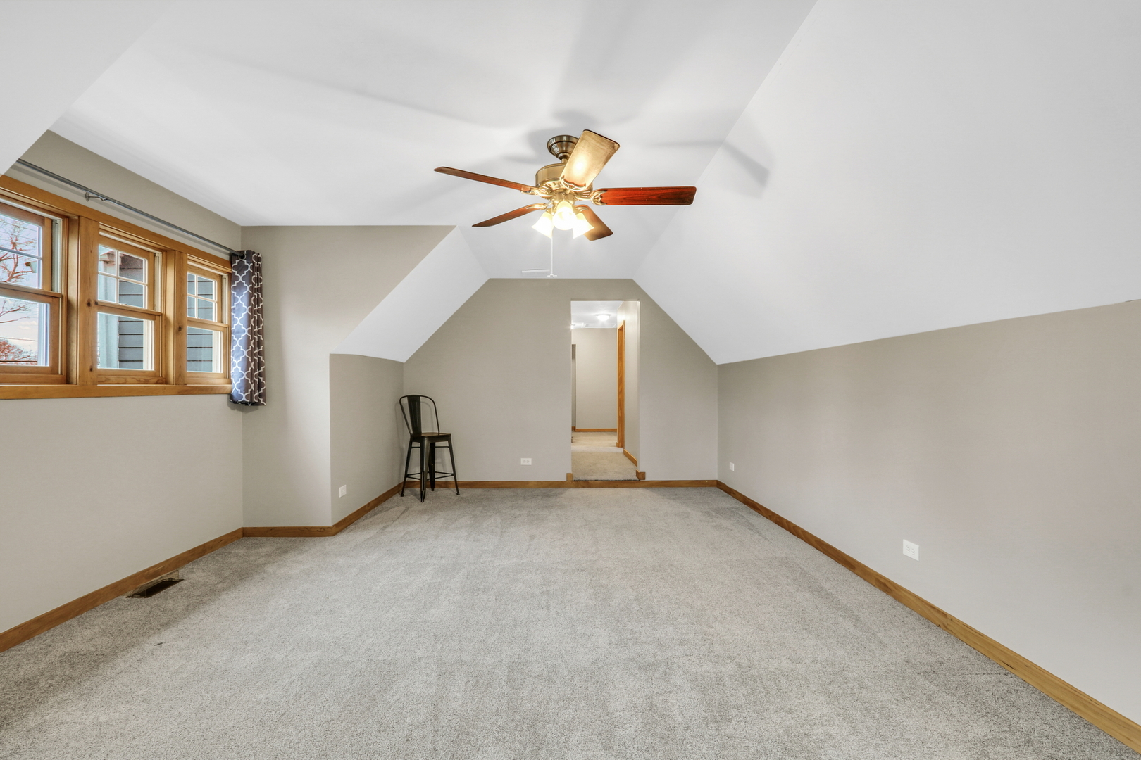 350 South Alleghany Road Grayslake, IL 60030 - Photo 39 of 54 an empty room with windows and fan
