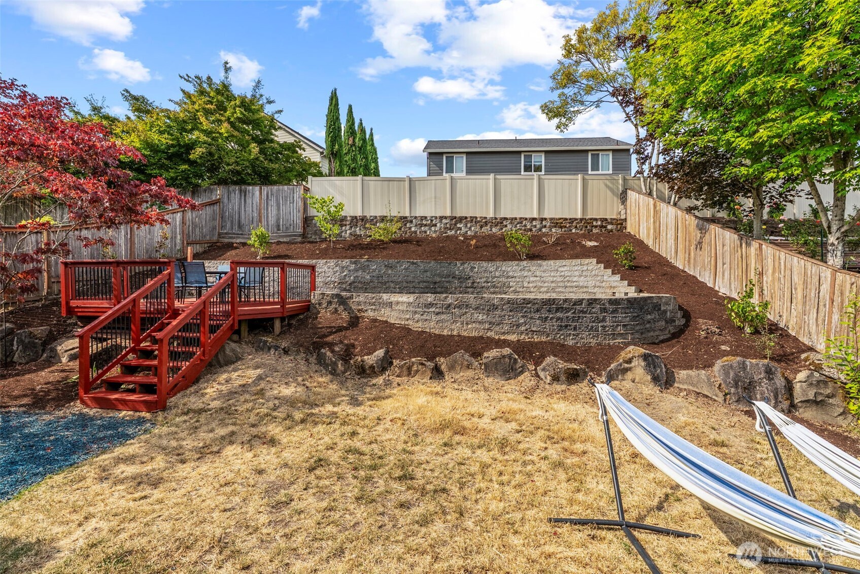 2410 North Heron Drive Ridgefield, WA 98642 - Photo 32 of 40 a view of outdoor space with seating area