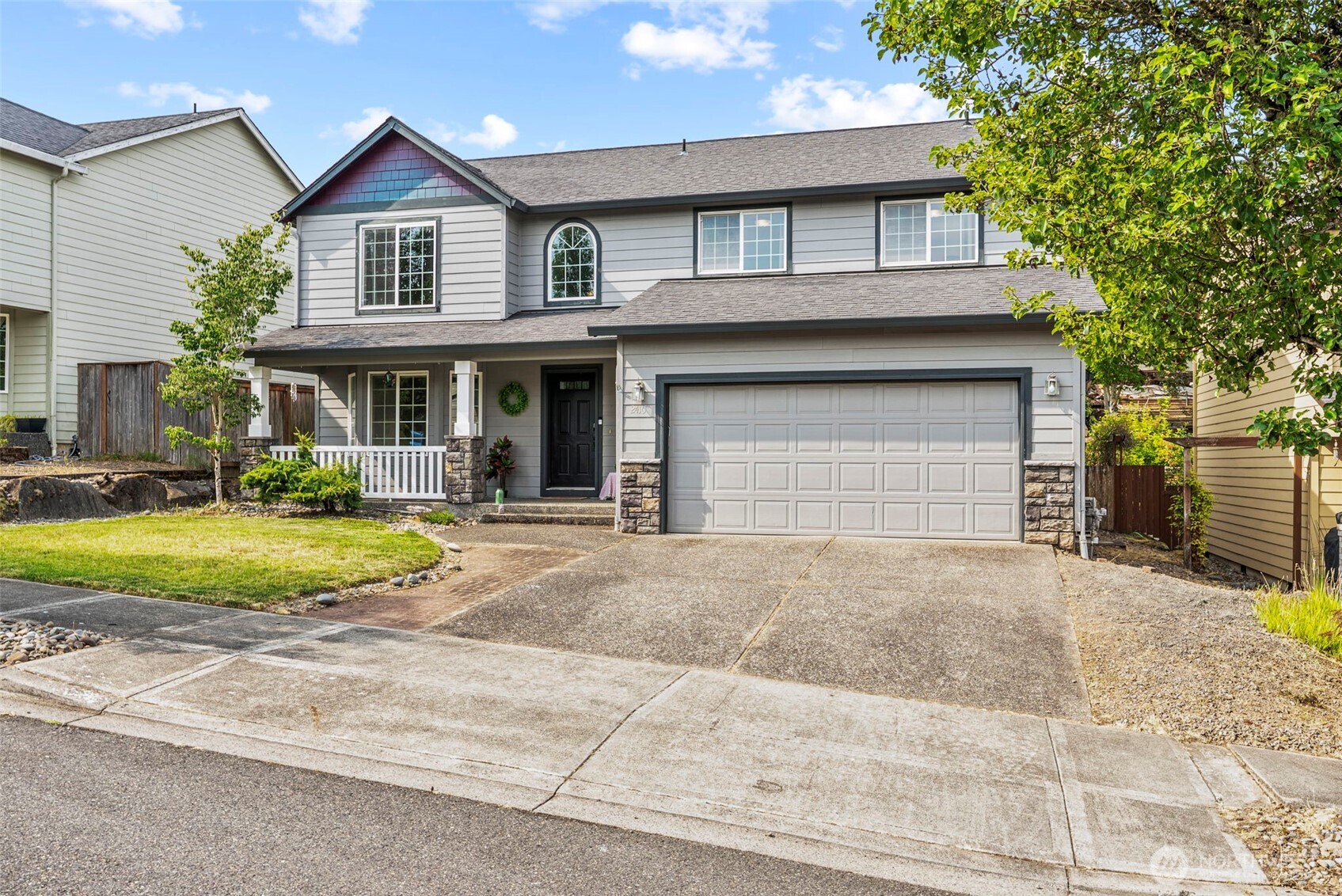 2410 North Heron Drive Ridgefield, WA 98642 - Photo 36 of 40 a view of outdoor space yard and front view of a house