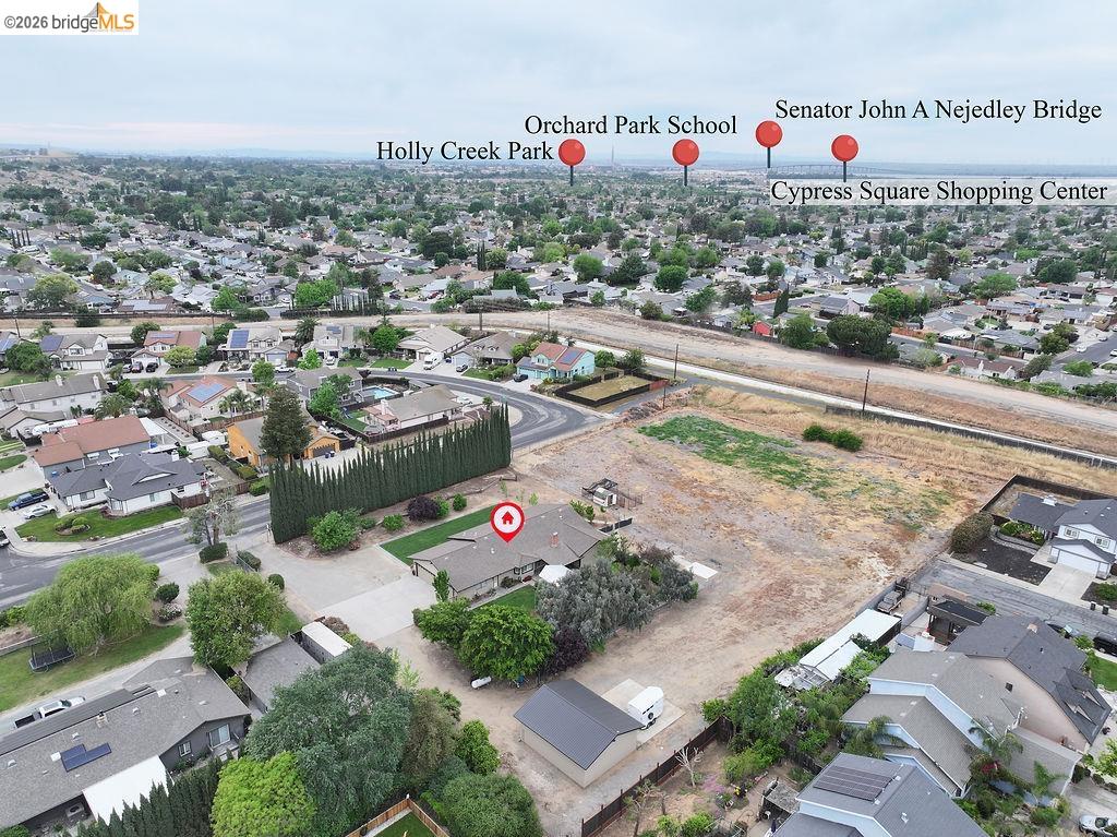 0 Brown Road Oakley, CA 94561 - Photo 3 of 4 Aerial perspective of suburban area