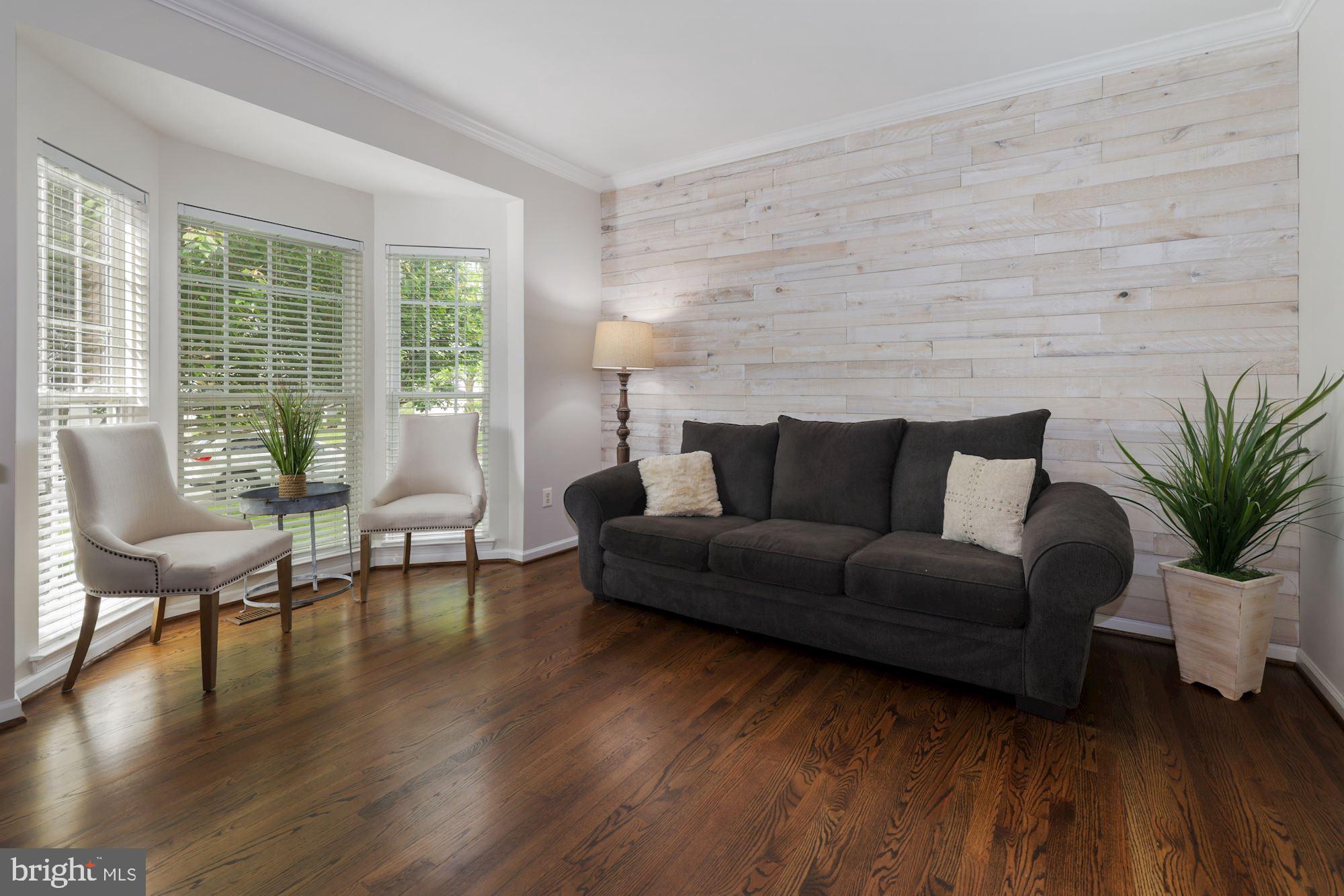 14405 Autumn Crest Road Boyds, MD 20841 - Photo 2 of 27 Living Room with Accent Pallet Wall