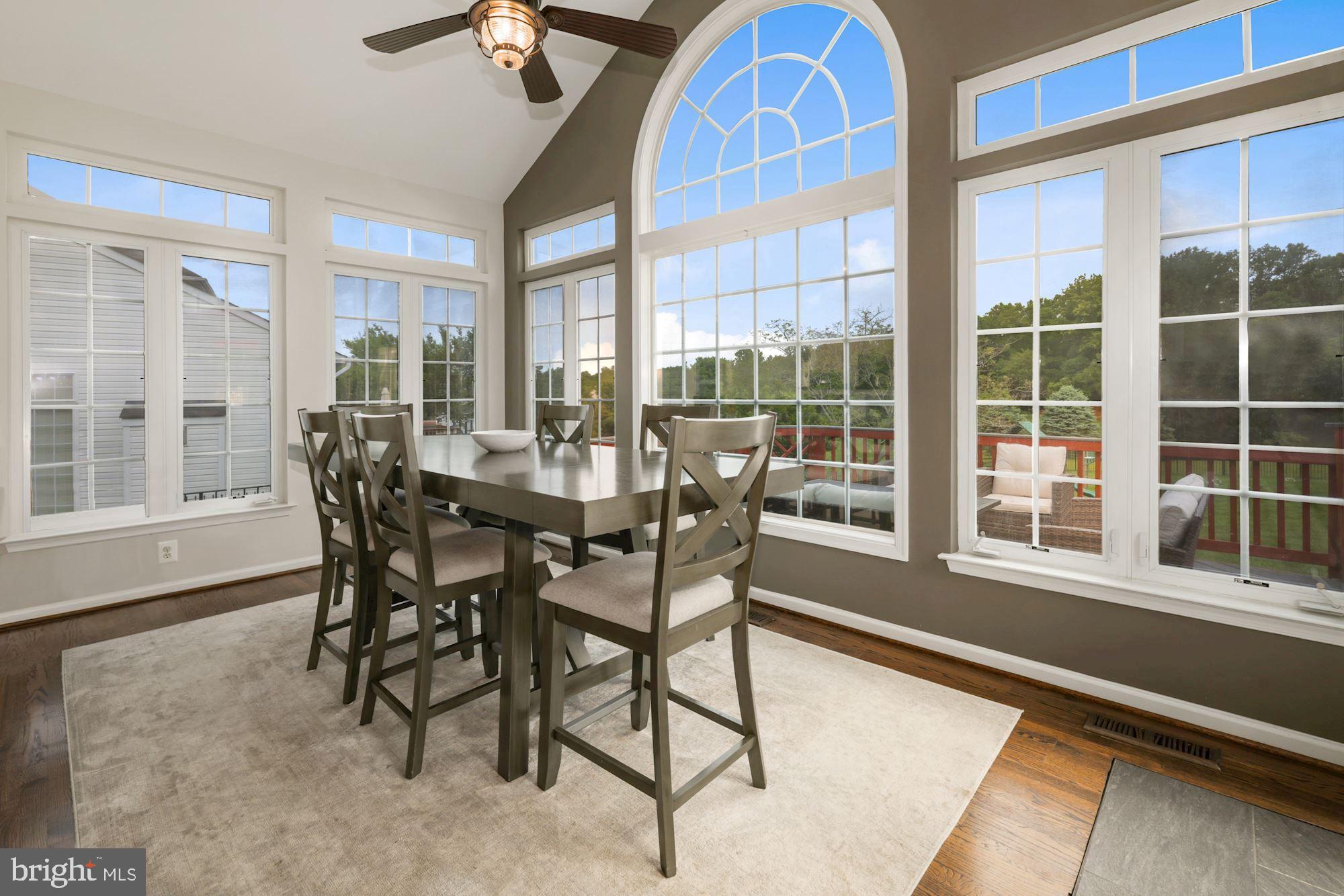 14405 Autumn Crest Road Boyds, MD 20841 - Photo 7 of 27 Eat-in Table Space with Vaulted Ceiling
