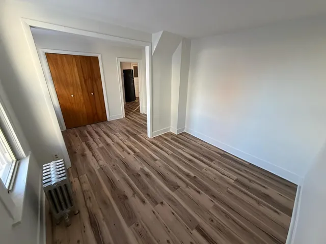 a view of wooden floor